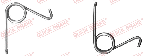 Stovėjimo stabdžio rankenos (stabdžių apkabos) remonto kompl. QUICK BRAKE 113-0522