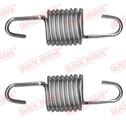 Stovėjimo stabdžio rankenos (stabdžių apkabos) remonto kompl. QUICK BRAKE 113-0524