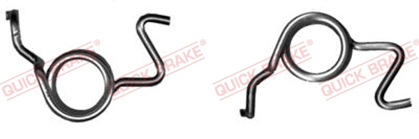 Stovėjimo stabdžio rankenos (stabdžių apkabos) remonto kompl. QUICK BRAKE 113-0528