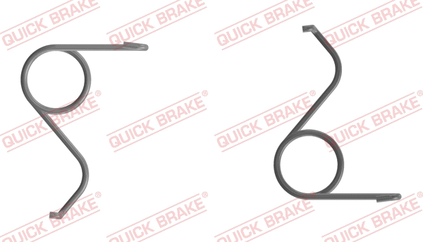 Stovėjimo stabdžio rankenos (stabdžių apkabos) remonto kompl. QUICK BRAKE 113-0529
