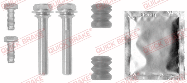 Stabdžių apkabos kreipiančiųjų movų rinkinys QUICK BRAKE 113-1310X
