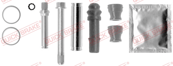 Stabdžių apkabos kreipiančiųjų movų rinkinys QUICK BRAKE 113-1311X