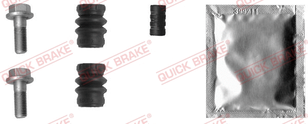 Stabdžių apkabos priedų komplektas QUICK BRAKE 113-1317