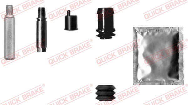 Stabdžių apkabos kreipiančiųjų movų rinkinys QUICK BRAKE 113-1335X-02