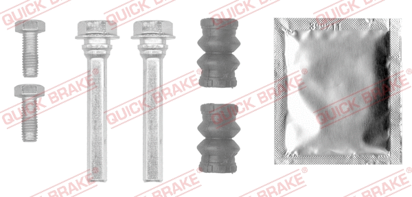 Stabdžių apkabos kreipiančiųjų movų rinkinys QUICK BRAKE 113-1339X
