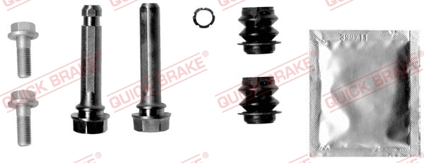 Stabdžių apkabos kreipiančiųjų movų rinkinys QUICK BRAKE 113-1341X