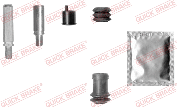 Stabdžių apkabos kreipiančiųjų movų rinkinys QUICK BRAKE 113-1342X-02