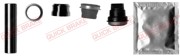 Stabdžių apkabos kreipiančiųjų movų rinkinys QUICK BRAKE 113-1348X