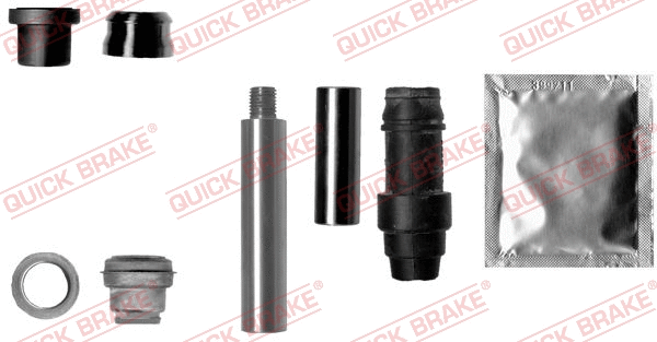 Stabdžių apkabos kreipiančiųjų movų rinkinys QUICK BRAKE 113-1351X