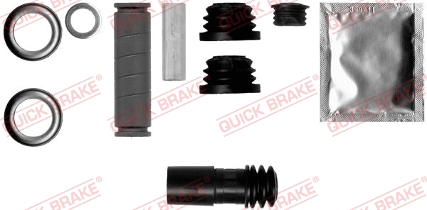Stabdžių apkabos kreipiančiųjų movų rinkinys QUICK BRAKE 113-1359X