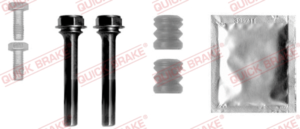 Stabdžių apkabos kreipiančiųjų movų rinkinys QUICK BRAKE 113-1361X