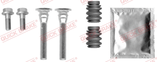 Stabdžių apkabos kreipiančiųjų movų rinkinys QUICK BRAKE 113-1363X