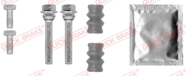Stabdžių apkabos kreipiančiųjų movų rinkinys QUICK BRAKE 113-1368X