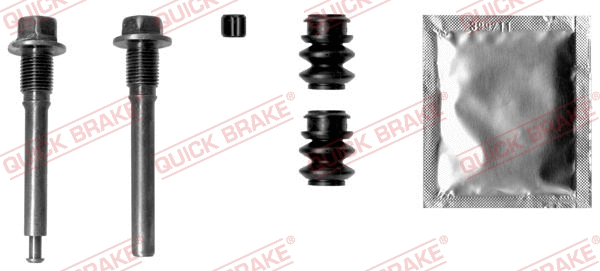 Stabdžių apkabos kreipiančiųjų movų rinkinys QUICK BRAKE 113-1373X