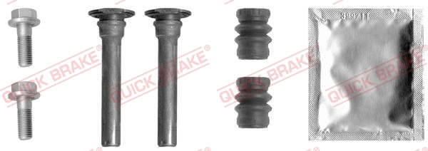 Stabdžių apkabos kreipiančiųjų movų rinkinys QUICK BRAKE 113-1375X