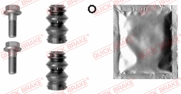 Stabdžių apkabos priedų komplektas QUICK BRAKE 113-1379