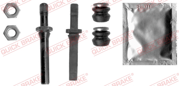 Stabdžių apkabos kreipiančiųjų movų rinkinys QUICK BRAKE 113-1381X