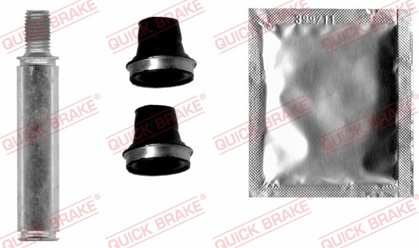 Stabdžių apkabos kreipiančiųjų movų rinkinys QUICK BRAKE 113-1390X