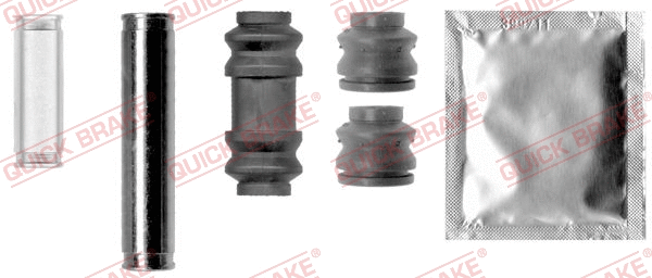Stabdžių apkabos kreipiančiųjų movų rinkinys QUICK BRAKE 113-1391X