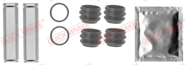 Stabdžių apkabos kreipiančiųjų movų rinkinys QUICK BRAKE 113-1397X