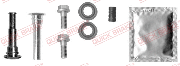 Stabdžių apkabos kreipiančiųjų movų rinkinys QUICK BRAKE 113-1400X