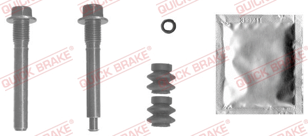 Stabdžių apkabos kreipiančiųjų movų rinkinys QUICK BRAKE 113-1402X