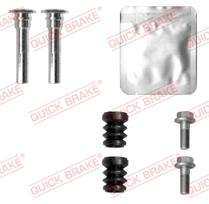 Stabdžių apkabos kreipiančiųjų movų rinkinys QUICK BRAKE 113-1405X