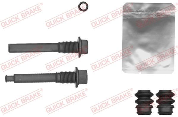 Stabdžių apkabos kreipiančiųjų movų rinkinys QUICK BRAKE 113-1424X