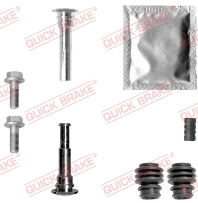 Stabdžių apkabos kreipiančiųjų movų rinkinys QUICK BRAKE 113-1425X