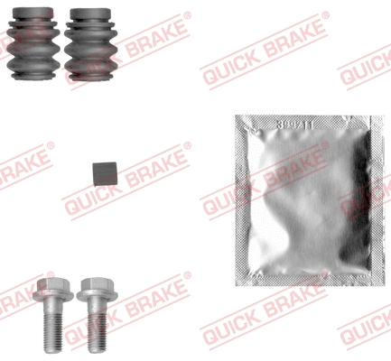 Stabdžių apkabos priedų komplektas QUICK BRAKE 113-1434