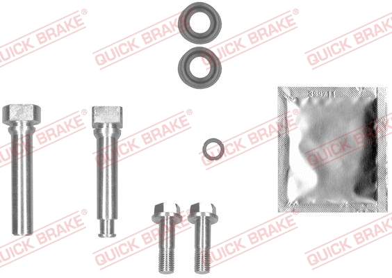 Stabdžių apkabos kreipiančiųjų movų rinkinys QUICK BRAKE 113-1438X