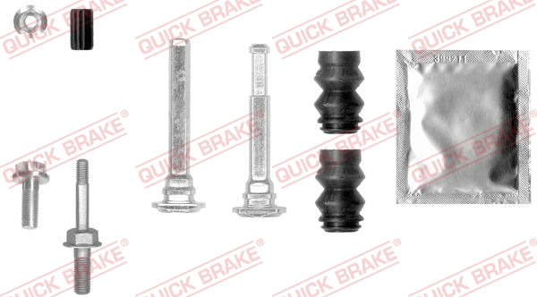 Stabdžių apkabos kreipiančiųjų movų rinkinys QUICK BRAKE 113-1439X