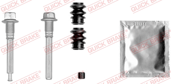 Stabdžių apkabos kreipiančiųjų movų rinkinys QUICK BRAKE 113-1445X