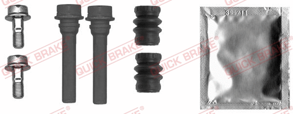 Stabdžių apkabos kreipiančiųjų movų rinkinys QUICK BRAKE 113-1454X