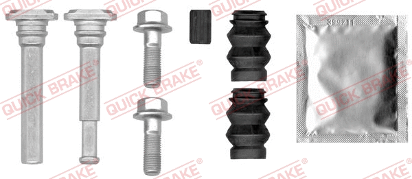 Stabdžių apkabos kreipiančiųjų movų rinkinys QUICK BRAKE 113-1464X