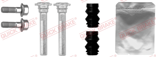 Stabdžių apkabos kreipiančiųjų movų rinkinys QUICK BRAKE 113-1468X