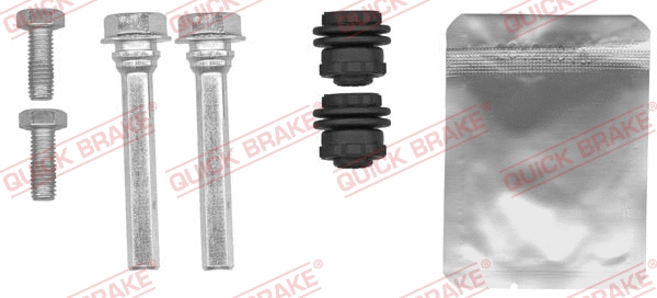 Stabdžių apkabos kreipiančiųjų movų rinkinys QUICK BRAKE 113-1480X