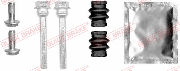 Stabdžių apkabos kreipiančiųjų movų rinkinys QUICK BRAKE 113-1482X
