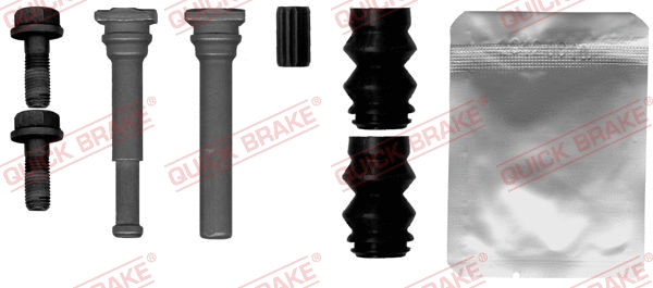 Stabdžių apkabos kreipiančiųjų movų rinkinys QUICK BRAKE 113-1486X