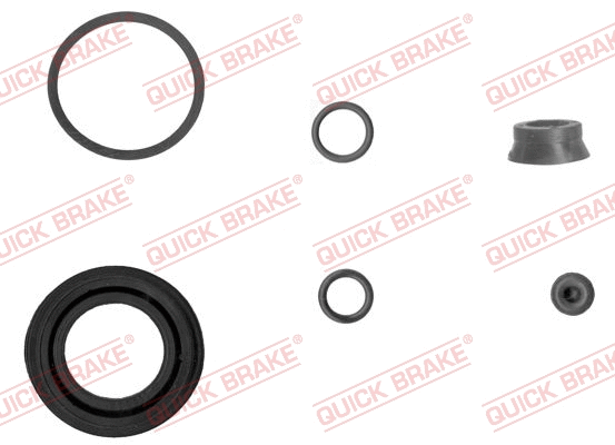 Stabdžių apkabos remonto komplektas QUICK BRAKE 114-0001