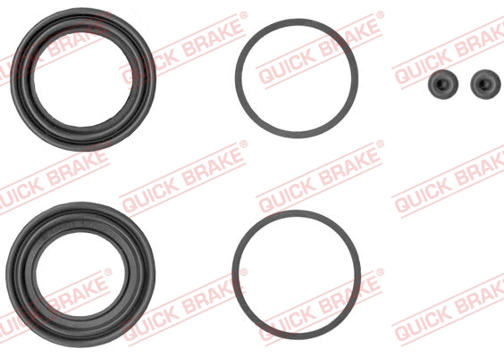 Stabdžių apkabos remonto komplektas QUICK BRAKE 114-0015