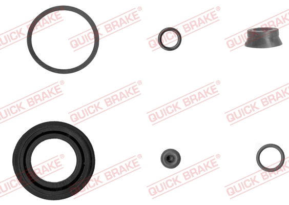 Stabdžių apkabos remonto komplektas QUICK BRAKE 114-0019