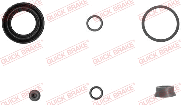 Stabdžių apkabos remonto komplektas QUICK BRAKE 114-0020