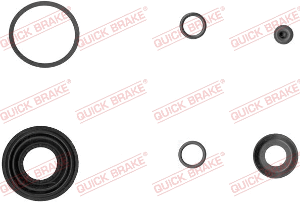 Stabdžių apkabos remonto komplektas QUICK BRAKE 114-0029