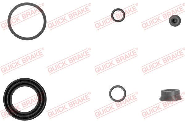 Stabdžių apkabos remonto komplektas QUICK BRAKE 114-0030