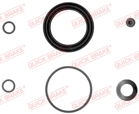 Stabdžių apkabos remonto komplektas QUICK BRAKE 114-0038