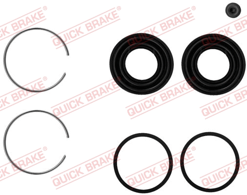 Stabdžių apkabos remonto komplektas QUICK BRAKE 114-0042