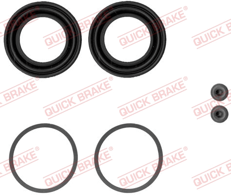 Stabdžių apkabos remonto komplektas QUICK BRAKE 114-0049