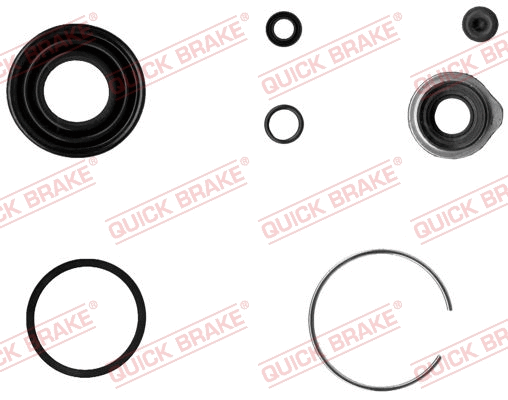 Stabdžių apkabos remonto komplektas QUICK BRAKE 114-0054