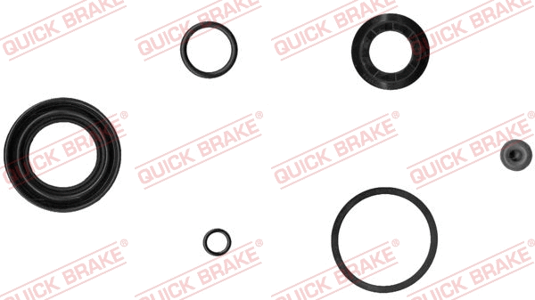 Stabdžių apkabos remonto komplektas QUICK BRAKE 114-0062